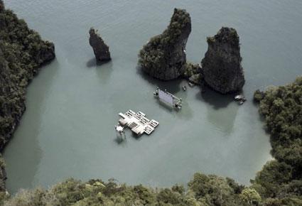 Archipelago Cinema مبنى السينما العائم في تايلندا